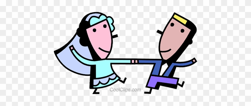 Dança Newlyweds Livre De Direitos Vetores Clip Art - Dança Newlyweds Livre De Direitos Vetores Clip Art #1190857