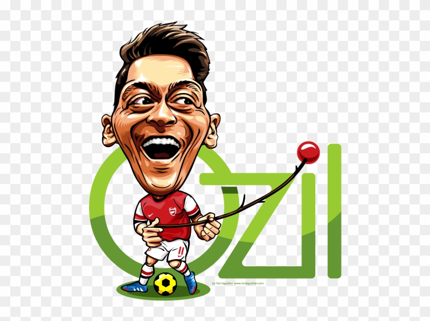 Mesut Ozil Caricature Toni Agustian - Ozil Caricature #1190866