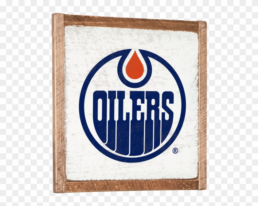 Edmonton Oilers Vintage Wall Art - Edmonton Oilers Oilers Logo #1190936