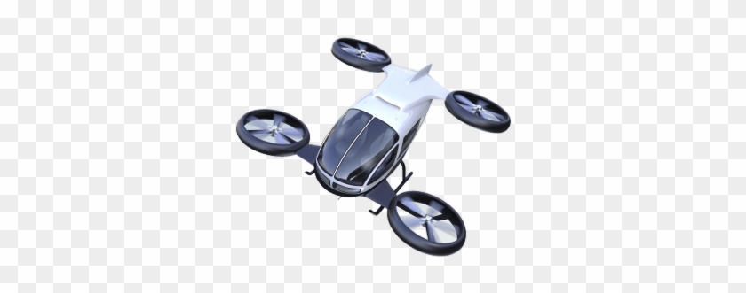 Flying Car With Big Rotary Wheels - Flying Car Png #1190943