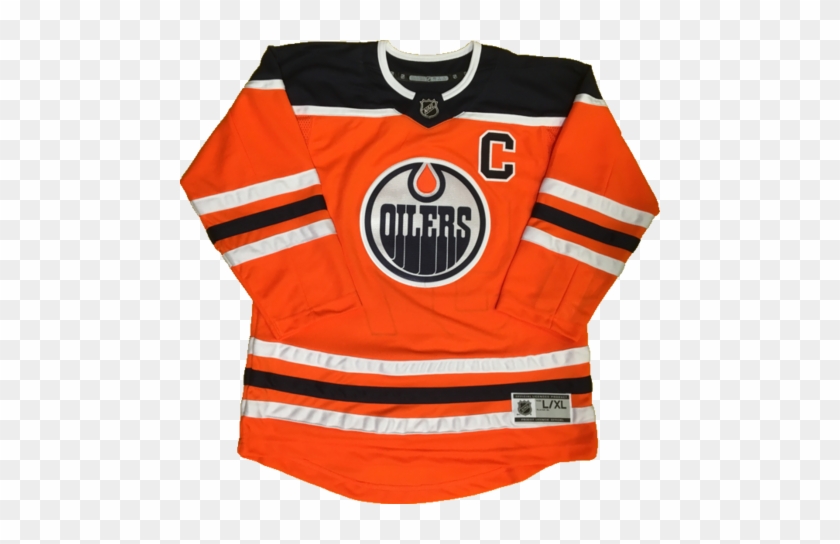 oilers jersey toss