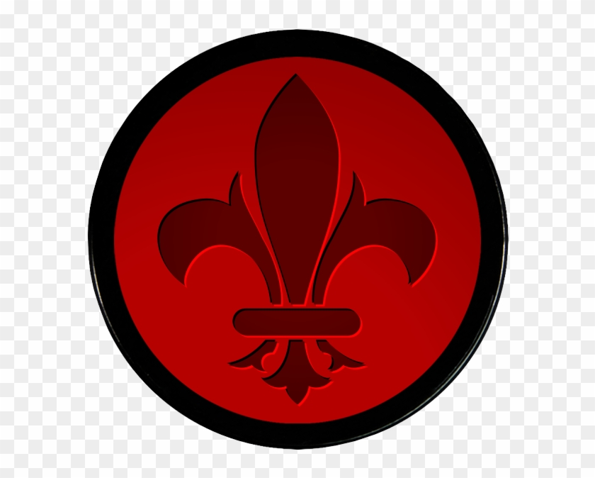 Fleur De Lis - Circle #1190986