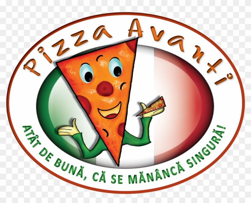 Logo Pizzeria Avanti Final - Cartoon #1191121