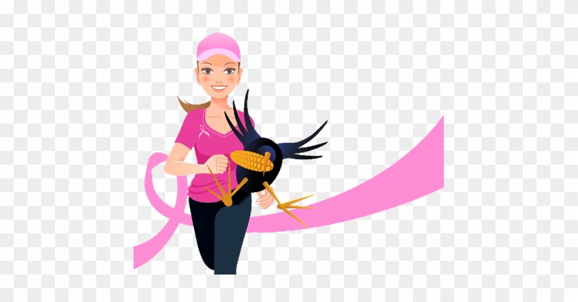 Crow Cancer Run Info - Pink Ribbon #1191141