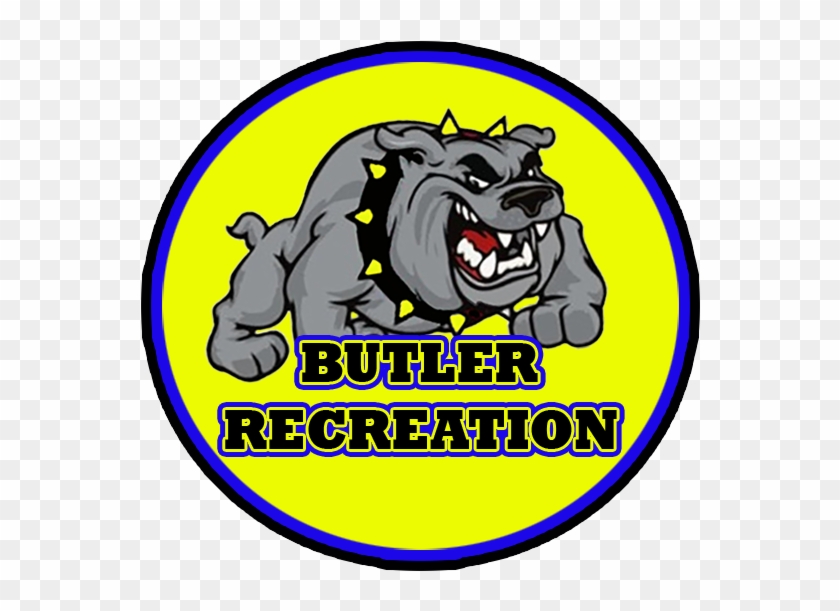 Butler Recreation - Grey Bulldog Greeting Card #1191183