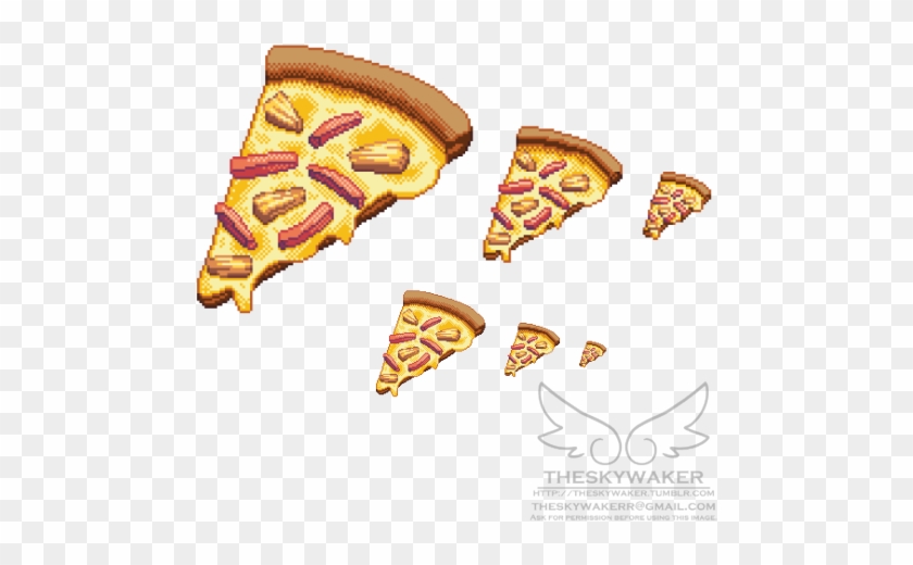 Hawaiian Style Pizza Emote Commissioned By Mtg Lexicon - Pastry #1191387