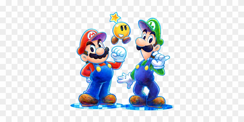 Luigi Clipart Maro - Mario E Luigi Dream Team Art #1191545