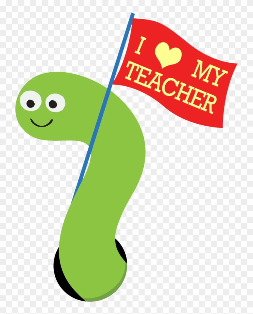 Wormflag - Teacher Appreciation Week Clipart #1191557