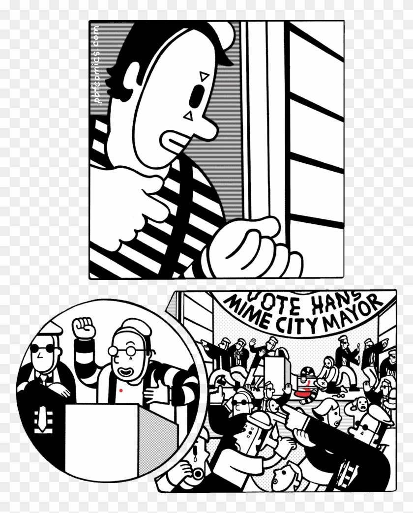 Mime City - Cartoon #1191646