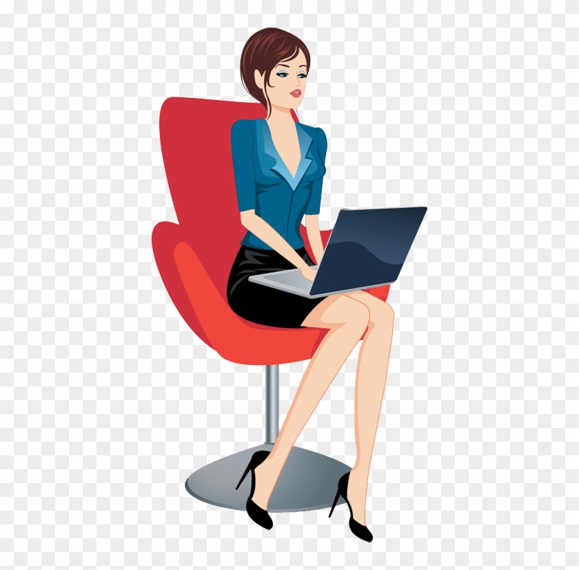 Woman Professional Clip Art - Professional Woman Vector #1191726