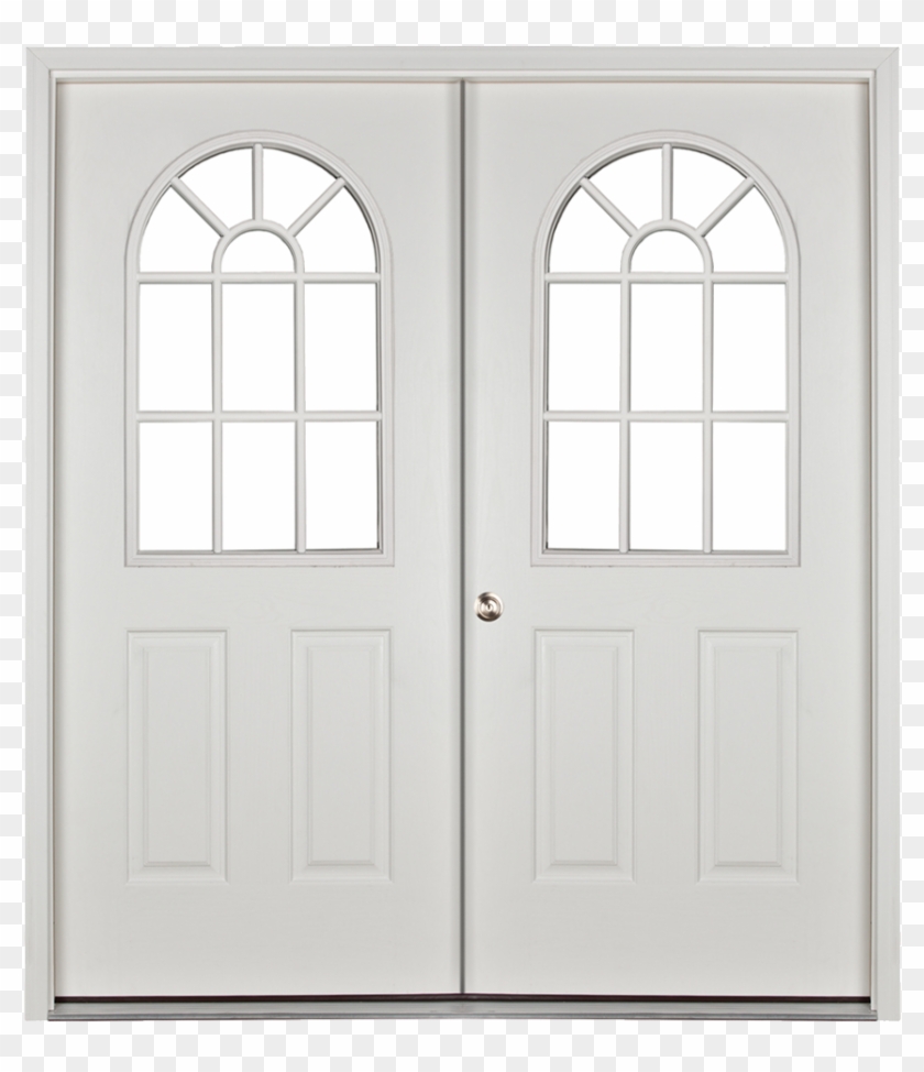 Prehung 11 Lite Double Door For Sheds And Garages - French Doors Barn Shed #1191764