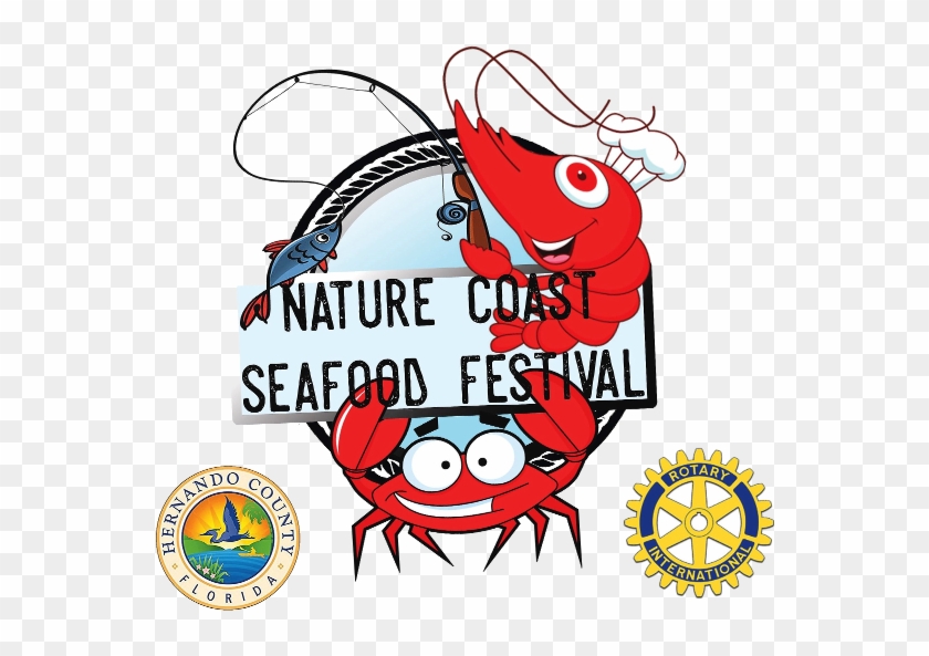 Nature Coast Seafood Festival Logo - Rotary International #1191814