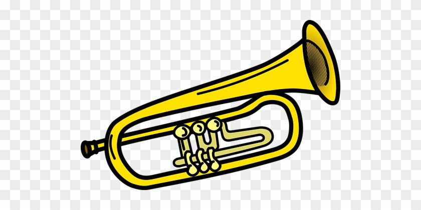 Instrument Instruments Musical Trumpet Tru - Trumpet Clipart #1191843