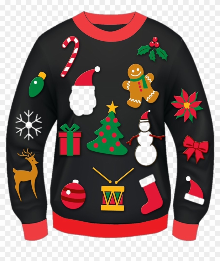 Let's Celebrate On Tuesday, December 19 Wear Your Ugliest - Christmas Ugly Sweater Clipart #1191904