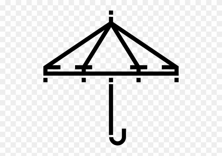 Sun Umbrella Free Icon - Sun Umbrella Free Icon #1191908