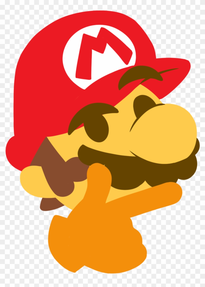 Pondering Pizza Pasta Emoji , - Mario Emoji #1191910