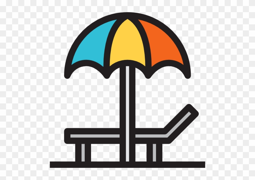 Sun Umbrella Free Icon - Vacation #1191909