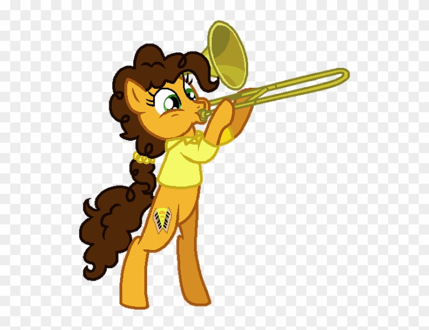 Me Playing The Trombone - Cheese Sandwich Mlp Cutie Mark #1191921