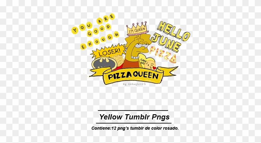 Yellow Pngs Tumblr By Cutegirrrl - Digital Art #1192019