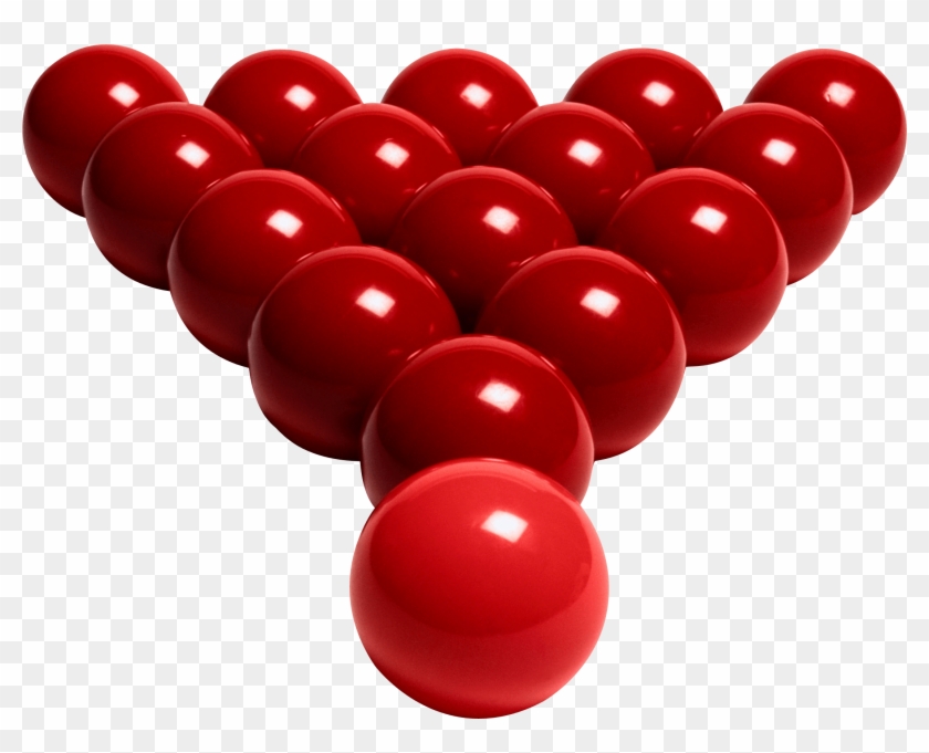 Billiard Red Balls - Snooker Png #1192174