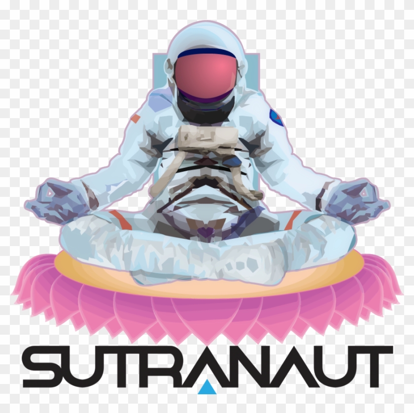 Meditating Astronaut By Sutranaut Meditating Astronaut - Bobsleigh #1192177