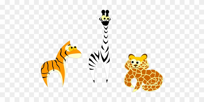 Zoo, Tiger, Giraffe, Zebra, Error, Wrong - Zoo Png #1192233
