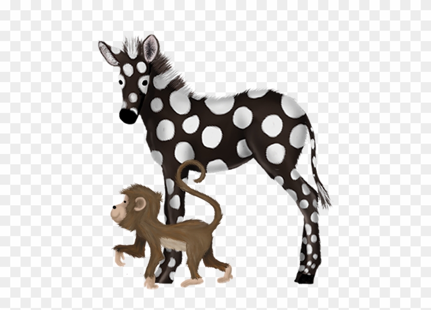 Zotts Is A Zebra Who Was Born With Spots Instead Of - Colt #1192246