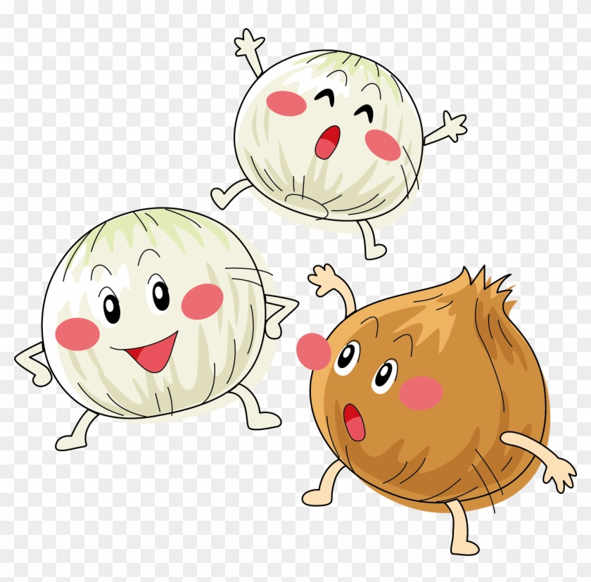 Onion Cartoon Clip Art - Onion #1192272