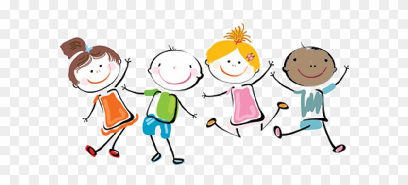 Happy Kids Clipart Transparent - Happy Children Clipart #1192275