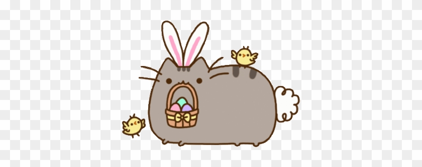 Egg Cartoon Cliparts - Pusheen Easter #1192294