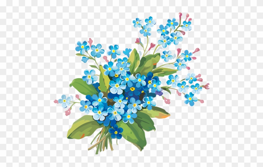 Forget Me Not Clipart One - Forget Me Not Png #1192356