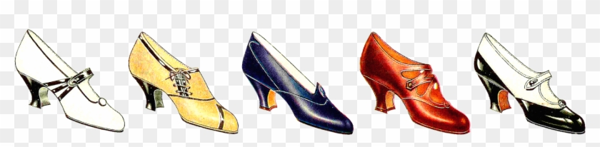 Fashion - Shoes Clipart Border - Free Transparent PNG Clipart Images  Download