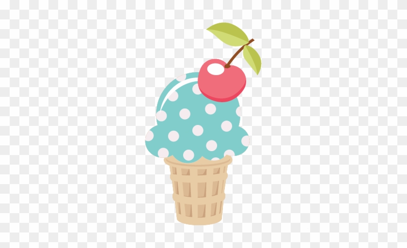 Birthday Ice Cream Clipart - Scalable Vector Graphics #1192551