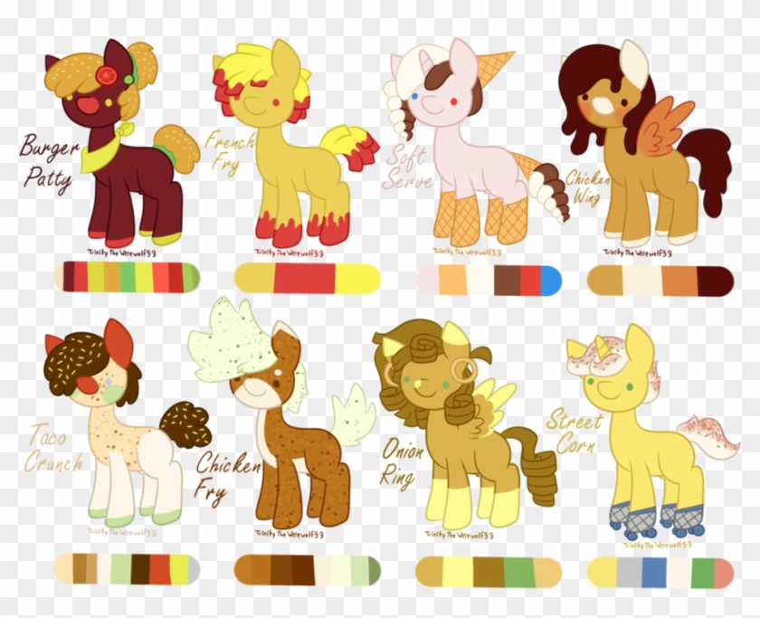 Cheap Fast Food Pony Adopts By Lycantrin - Cartoon #1192597