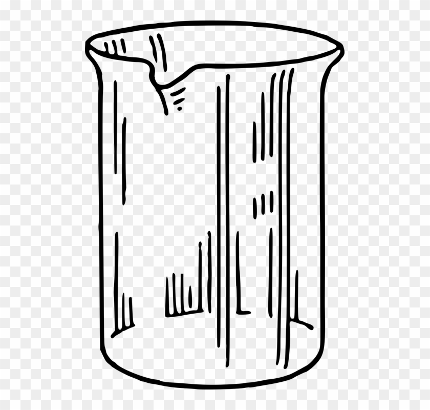 Beaker, Chemistry, Container, Glassware - Clip Art Beaker #1192639