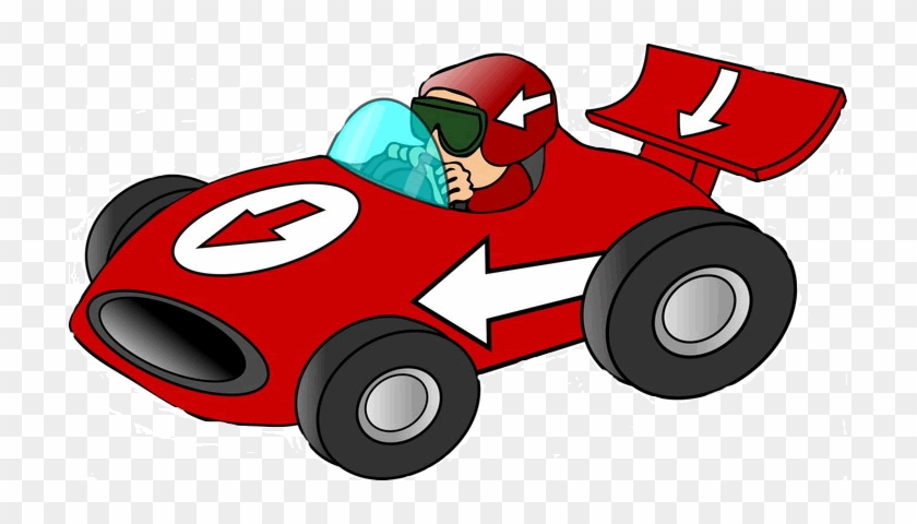 Race Car Clipart Transparent Car - Moving Car Animation In Flash #1192717