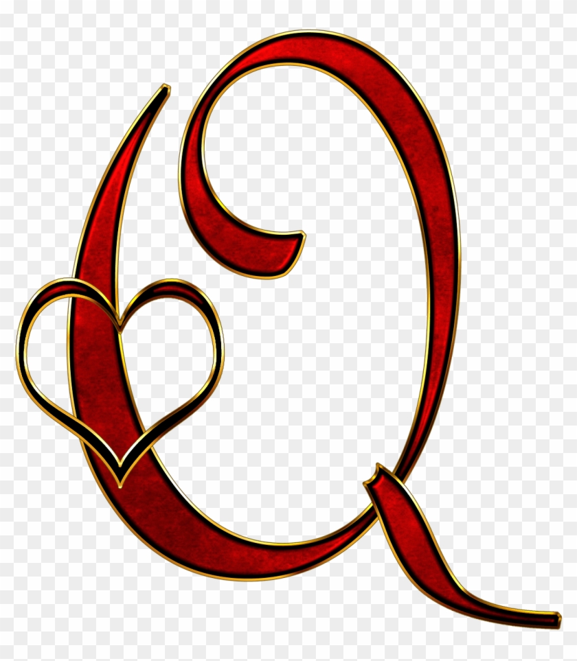 Valentine Capital Letter Q Png - Alphabet #1192798