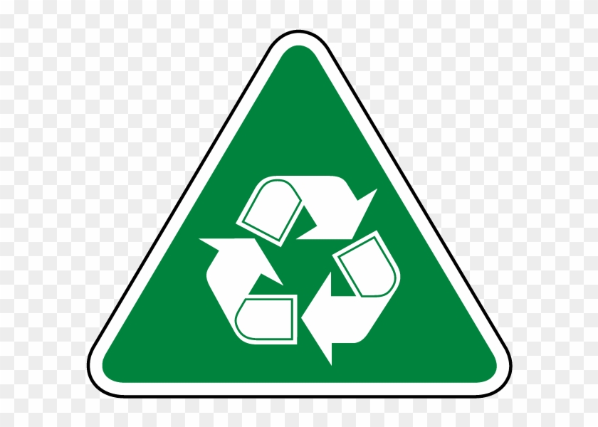 Recycle Symbol Label J4530 - Recycle Sign #1192861