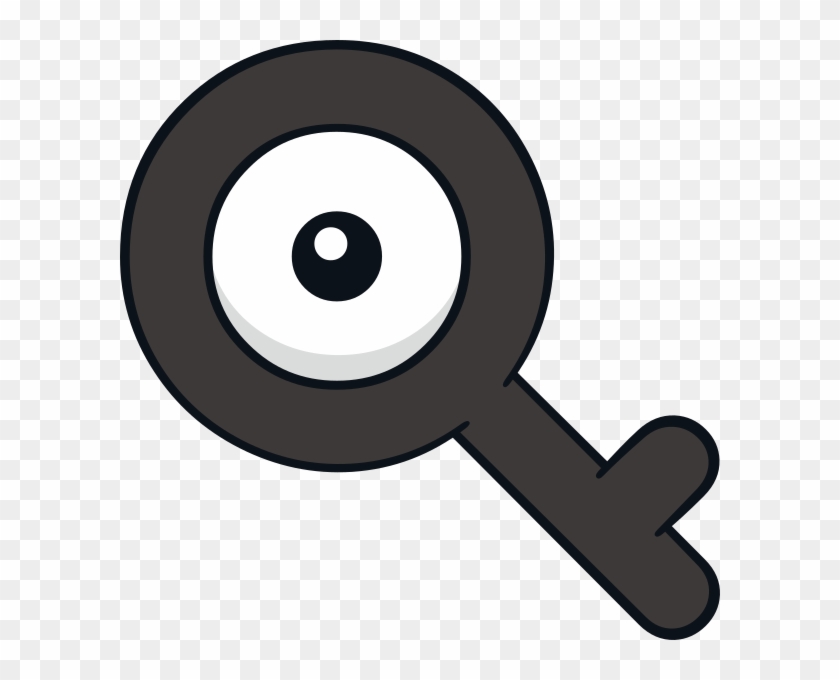 Pokemon Unown-q Is A Fictional Character Of Humans - Unown Pokemon Png #1192903