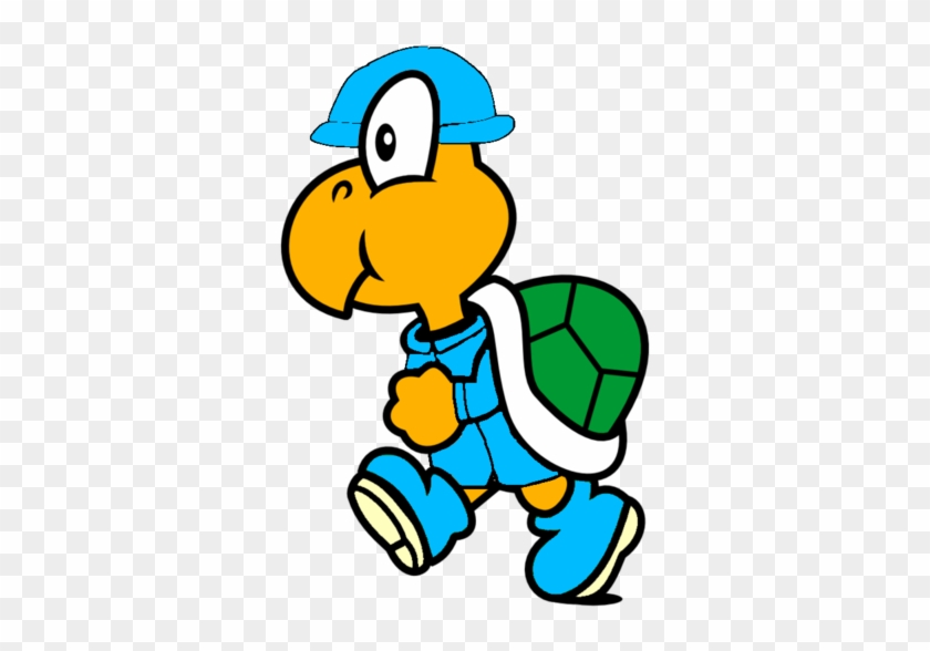 Captain Koopa Raingear 2d For Stevenpepi By Joshuat1306 - Koopa Troopa 2d #1192918