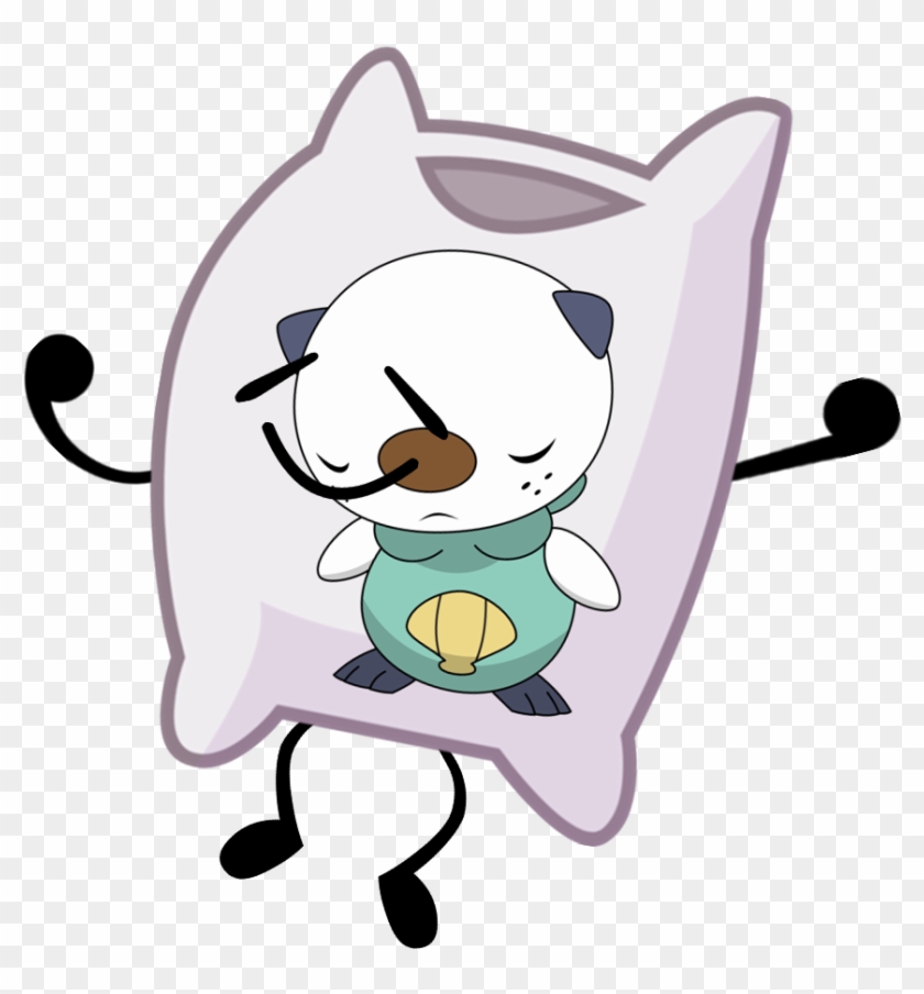 Oshawott Body Pillow Pose - Cartoon #1193198