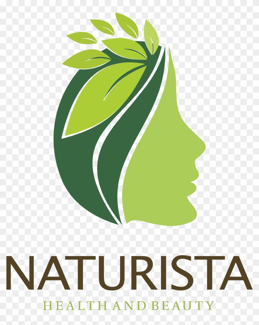 Beauty Portrait Of Nature Woman With Green Leaves Hair - Naturista #1193353