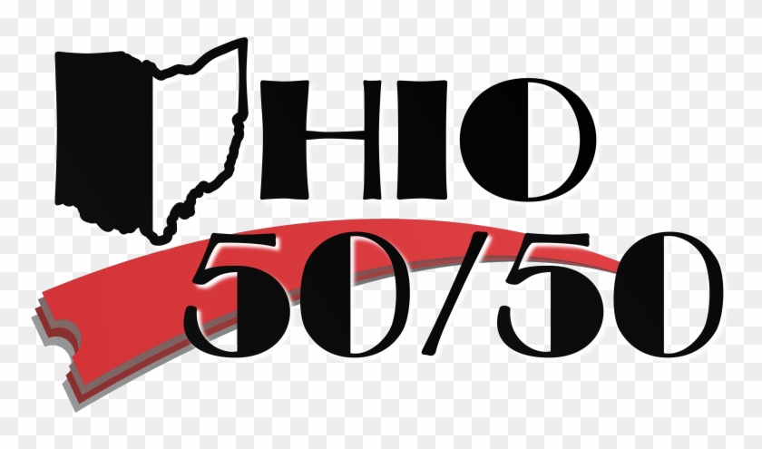 Pin 50/50 Raffle Ticket Clip Art - Ohio Lottery 50 50 #1193396