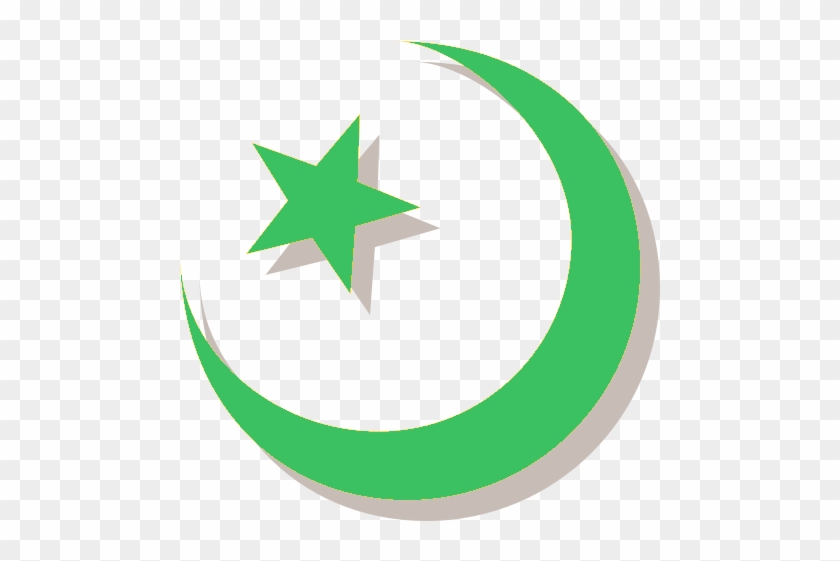 Islam Clipart Photo - Islam Star And Crescent #1193439