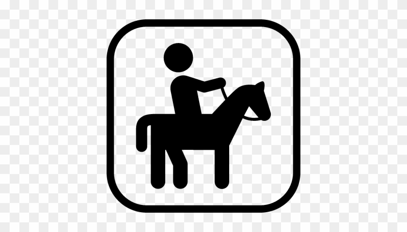 Horse Riding Vector - Horse Riding Logo #1193482