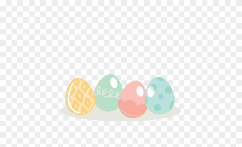 Easter Eggs Svg Cut Files Svg Scrapbook Cut File Cute - Egg #1193551