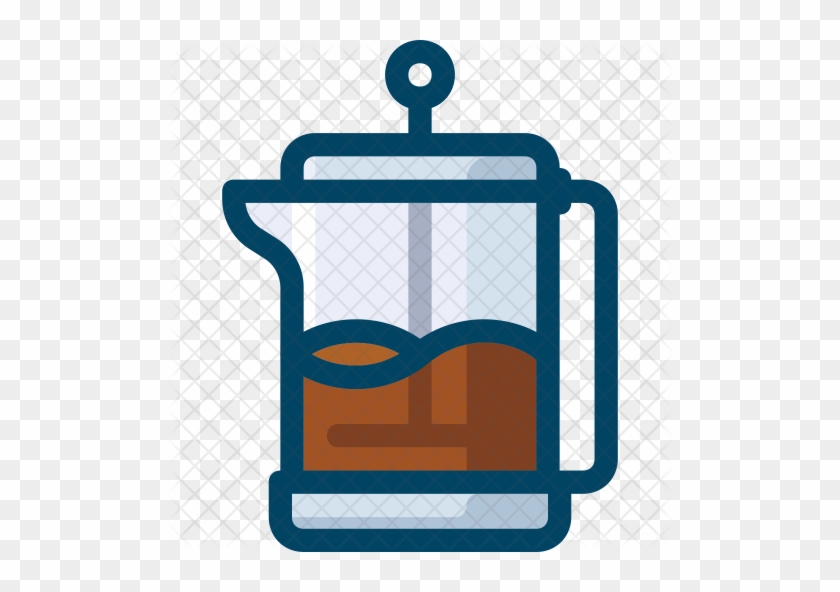 French Press Icon - Coffee #1193719