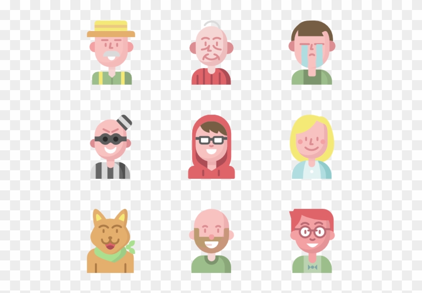 People Avatars Pack Vector Free Download - People Avatars Pack Vector Free Download #1193763