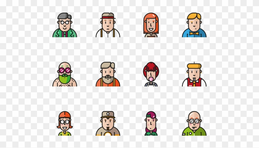 75 Avatar Icon Packs Vector Icon Packs Svg Psd Png - Cartoon #1193774