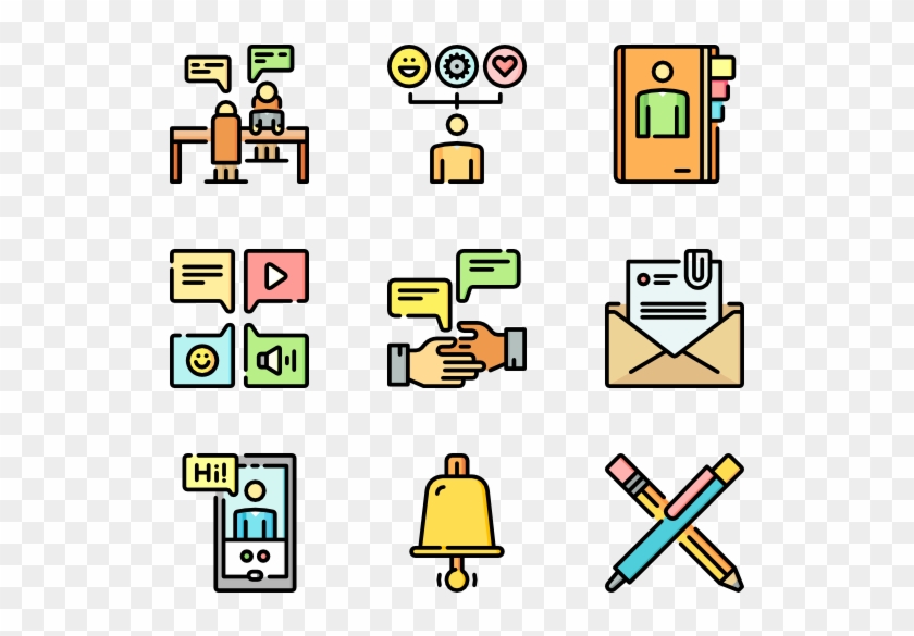 Dialogue Assets 30 Icons - Package Delivery #1193804